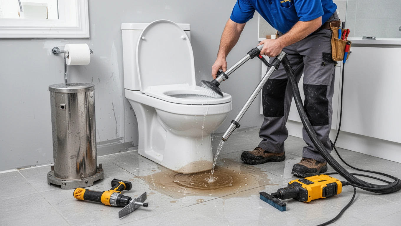 Toilet Overflow Cleanup